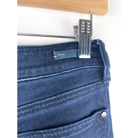 Anthro Pilcro and the Letterpress Stet Crop Skinny Jeans in Dark Wash Size 26 - Picture 8 of 10